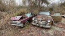 abandoned classic cars