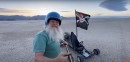 Elderly Daredevil Builds Twin-Engine Jet Kart, Proceeds to Race It in the Desert