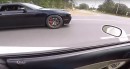 Hellcat vs Corvette street race