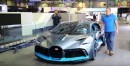 Electric Bugatti Divo Spotted Driving Around Geneva