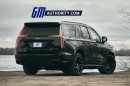 Electric Cadillac Escalade rendering by GM Authority