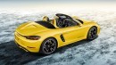 Porsche 718 Boxster S in Racing Yellow by Porsche Exclusive Manufaktur