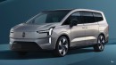 Electric Volvo MPV China CGI EV transformation by Theottle