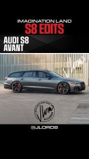 Audi S8 Avant & Coupe renderings by jlord8
