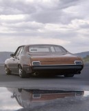 Oldsmobile 442 CGI restomod by spleen.vision