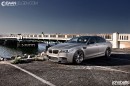 Aluminum Grey BMW F10 M5 on MORR Wheels