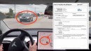 Tesla FSD presents its second recall, now related to FSD's driving modes Average, and Assertive performing rolling stops.