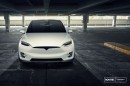 Tesla Model X by Novitec Has Vossen Wheels, Goes Minimalist