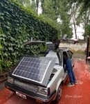 India Elon Musk The maths teacher built a solar car from scratch