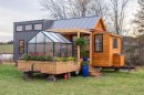 Elsa is a tiny like no other, with its own detachable greenhouse and porch with a swing