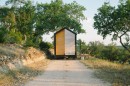 Elsewhere Cabin A, a minimalist tiny house designed for glamping off-grid