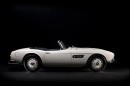 A restored BMW 507 Roadster that was once owned by Elvis Presley - pickup, restoration, and final result