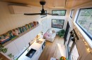 Magical Tiny House Living Room and Kitchen