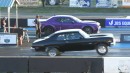 New vs. Old Muscle Cars drags on Wheels