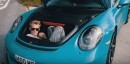 Endurance Champion Oliver Webb Gets Locked Inside 2018 Porsche 911 GT3 Frunk