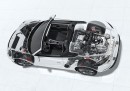 Porsche 718 Cayman GT4/718 Spyder engine layout
