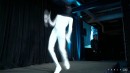 Tesla put a thin dancer on Spandex to present a humanoid robot (or to joke about the tech)