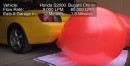 Engineering Explained Honda S2000 inflating baloons