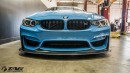 Enlaes front splitter for BMW M4