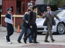 Entourage Stars Film with a Lincoln Continental