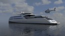 Era 80 concept blends the functionality of an explorer yacht with superyacht elements of style