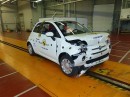 2017 Fiat 500 facelift crash test