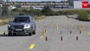 European Subaru Outback moose test