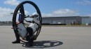 The EV30, the aspiring world's fastest electric monowheel from the Duke Monowheel Team