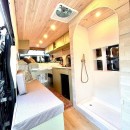 Family of four turns Ford Transit van into a lovely home on wheels
