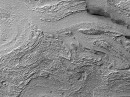 Hellas Planitia banded terrain