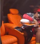 Fabolous Getting a Manicure in a Mercedes-Benz V-Class with Maybach Gear
