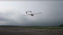 E450 fixed-wing drone demo flight