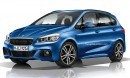 BMW 2 Series ACtive Tourer Without kidney grille