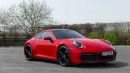 2020 Porsche 911 Carrera S with staggered wheels