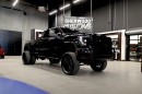 Lifted and blacked-out GMC Sierra 3500 Heavy Duty Dually