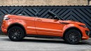 Evoque Cabrio by Kahn Is an Orange Range Rover