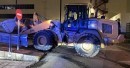 Disgruntled former employee takes stolen excavator to new Mercedes vehicles at Spanish factory
