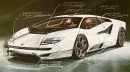 Lamborghini Countach LPI 800-4 redesign by Frank Stephenson