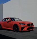 Designer uses duct tape to fix the looks of the BMW M2