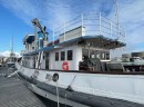 Historic Sacajawea, which started out as a military vessel and is now a charter yacht, is coming up at auction