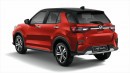 Toyota Land Cruiser J300 Becomes a Perodua Ativa in rendering by theottle
