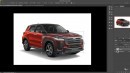Toyota Land Cruiser J300 Becomes a Perodua Ativa in rendering by theottle