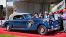 1937 Horch 853 Sport Cabriolet that won Best of Show last year