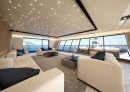 M/Y Vanguard Interior Lounge