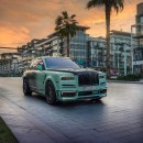 Rolls-Royce Cullinan tuned by Mansory wears the world's most expensive license plate