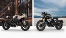 Ducati Scrambler concepts at the 2024 Bike Shed MotoShow