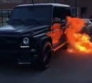 Extreme Mercedes-AMG G63 Spits Fire
