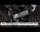 MBRP Installer Series 4-inch cat-back exhaust system for the 2015 to 2017 Ford F-150 2.7 EcoBoost
