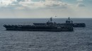 USS Carl Vinson and the USS Abraham Lincoln Carrier Strike Group begin operations in South China Sea