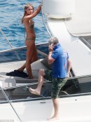 Eddie Irvine Surrounded By Bikini Beauties on His $ 20 Million
